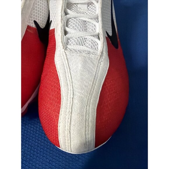 Nike Zoom Forever XC Cross Country Shoes Mens Sz 10.5 Spikes NIB White Sport Red